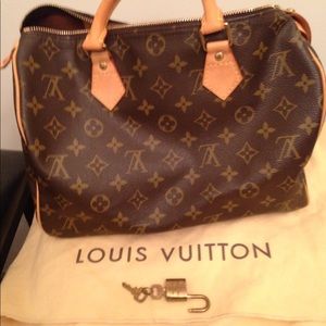 Authentic Louis Vuitton speedy 30